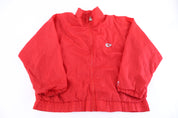 Vintage Kansas City Chiefs Football Full Zip Windbreaker