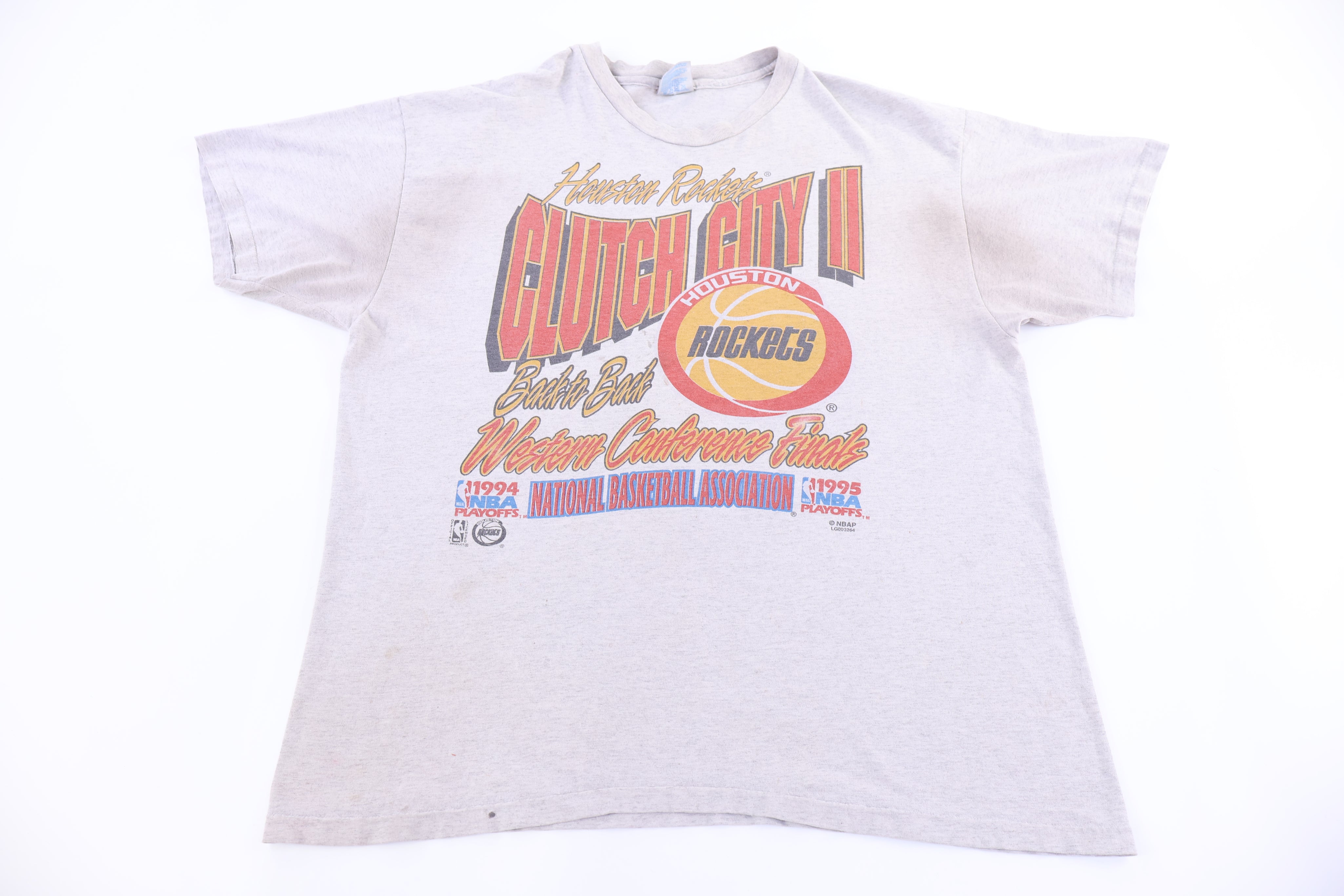 1995 Houston Rockets Basketball T-shirt