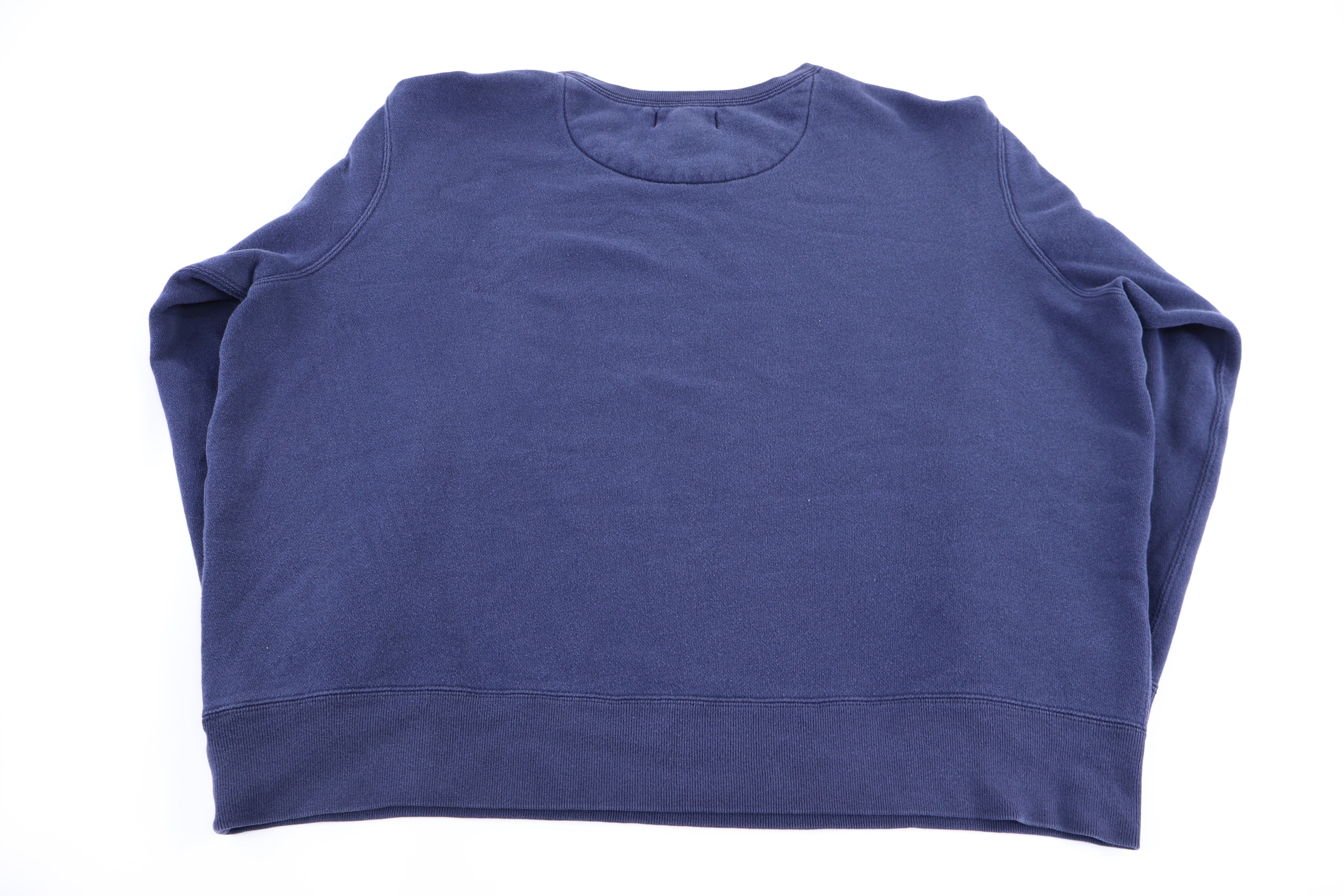 Polo by Ralph Lauren Embroidered Logo Blue Pullover Sweater