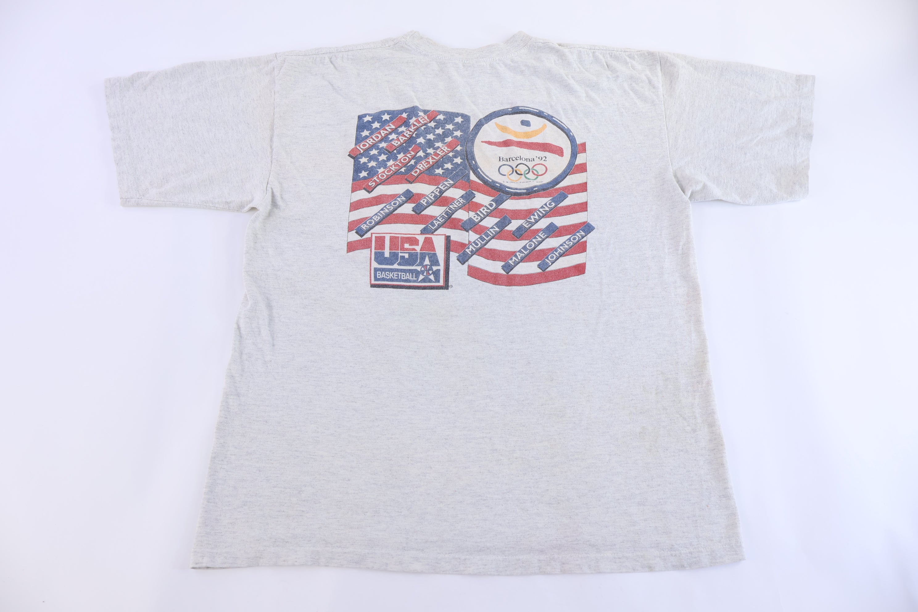 1992 United States Dream Team Caricature Graphic T-shirt