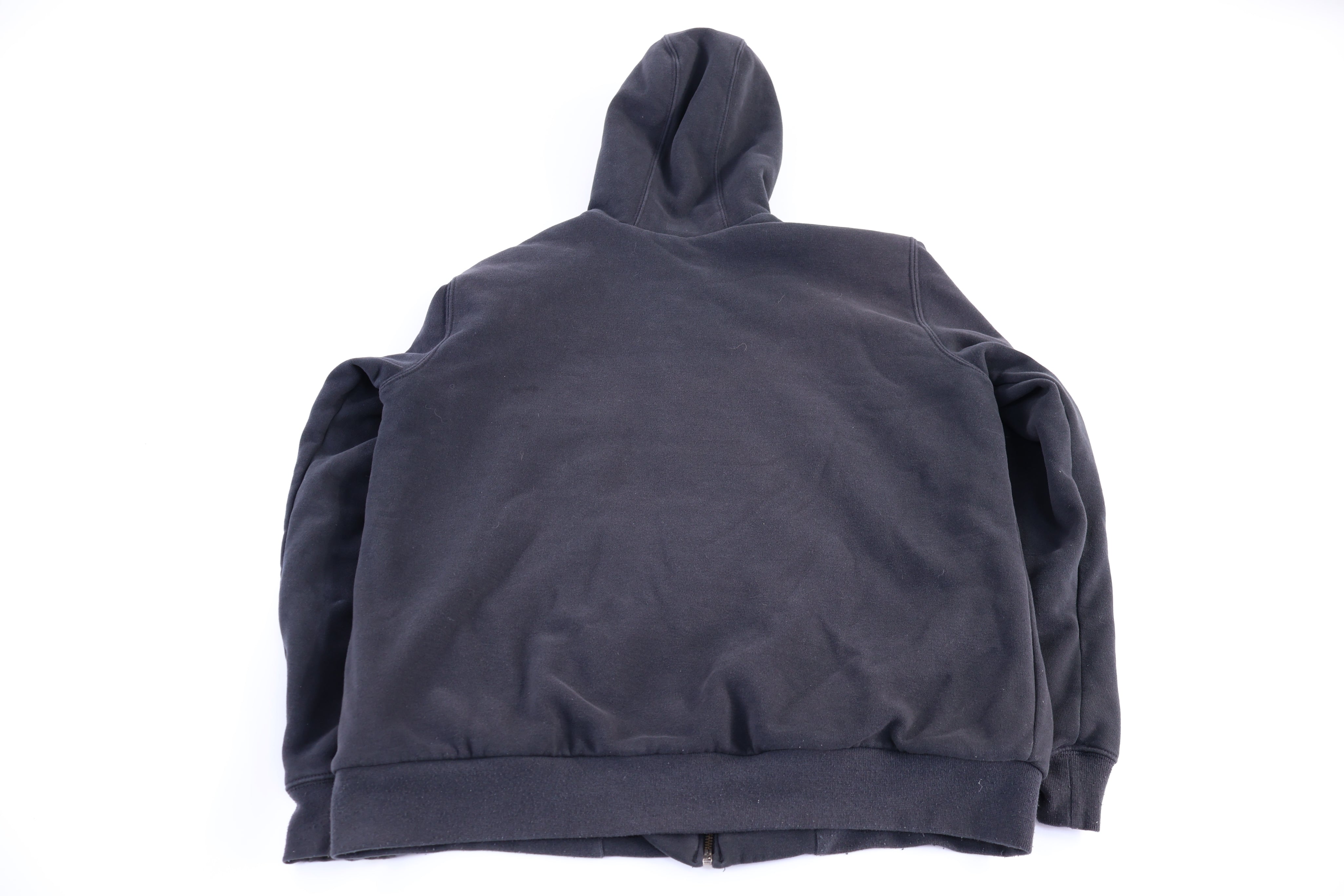 Carhartt Logo Patch Black Full Zip Jacket