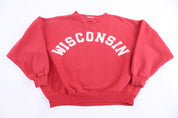 90's Wisconsin Badgers Embroidered Sweatshirt