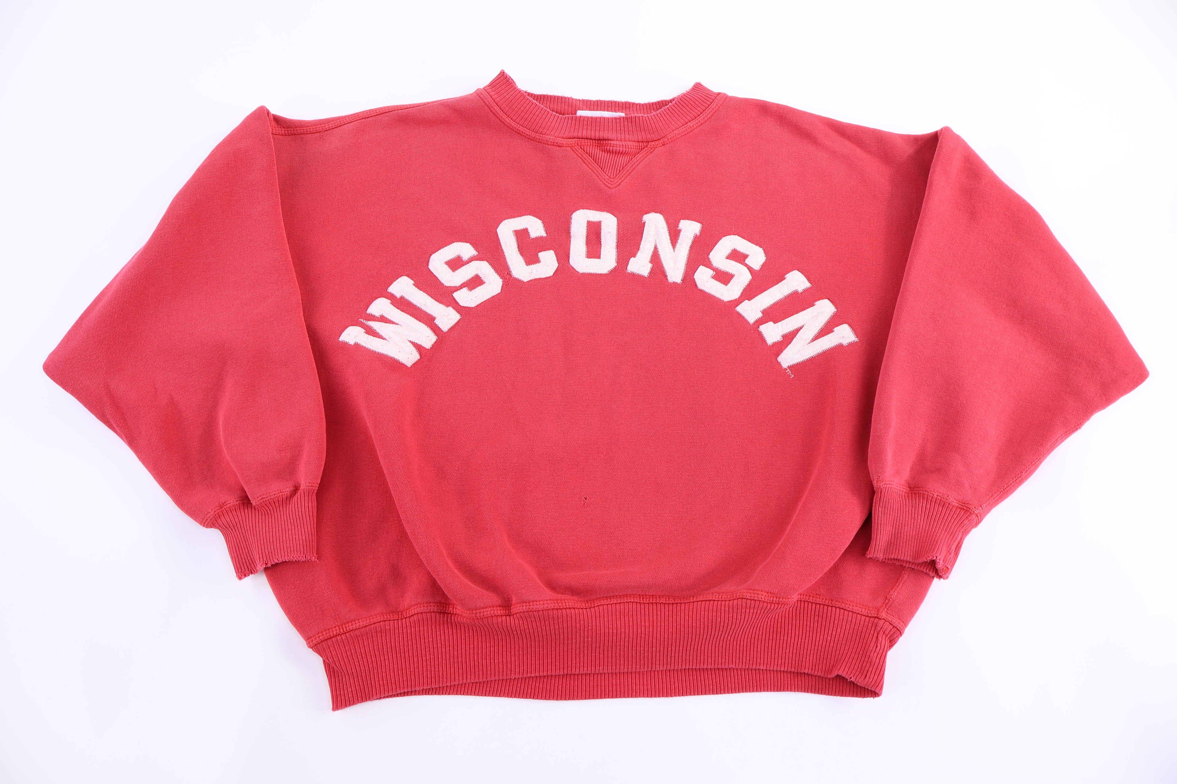 90's Wisconsin Badgers Embroidered Sweatshirt