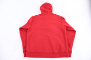 Nike Embroidered Red Pullover Hoodie