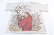 Vintage Grim Reaper All Over Graphic T-shirt
