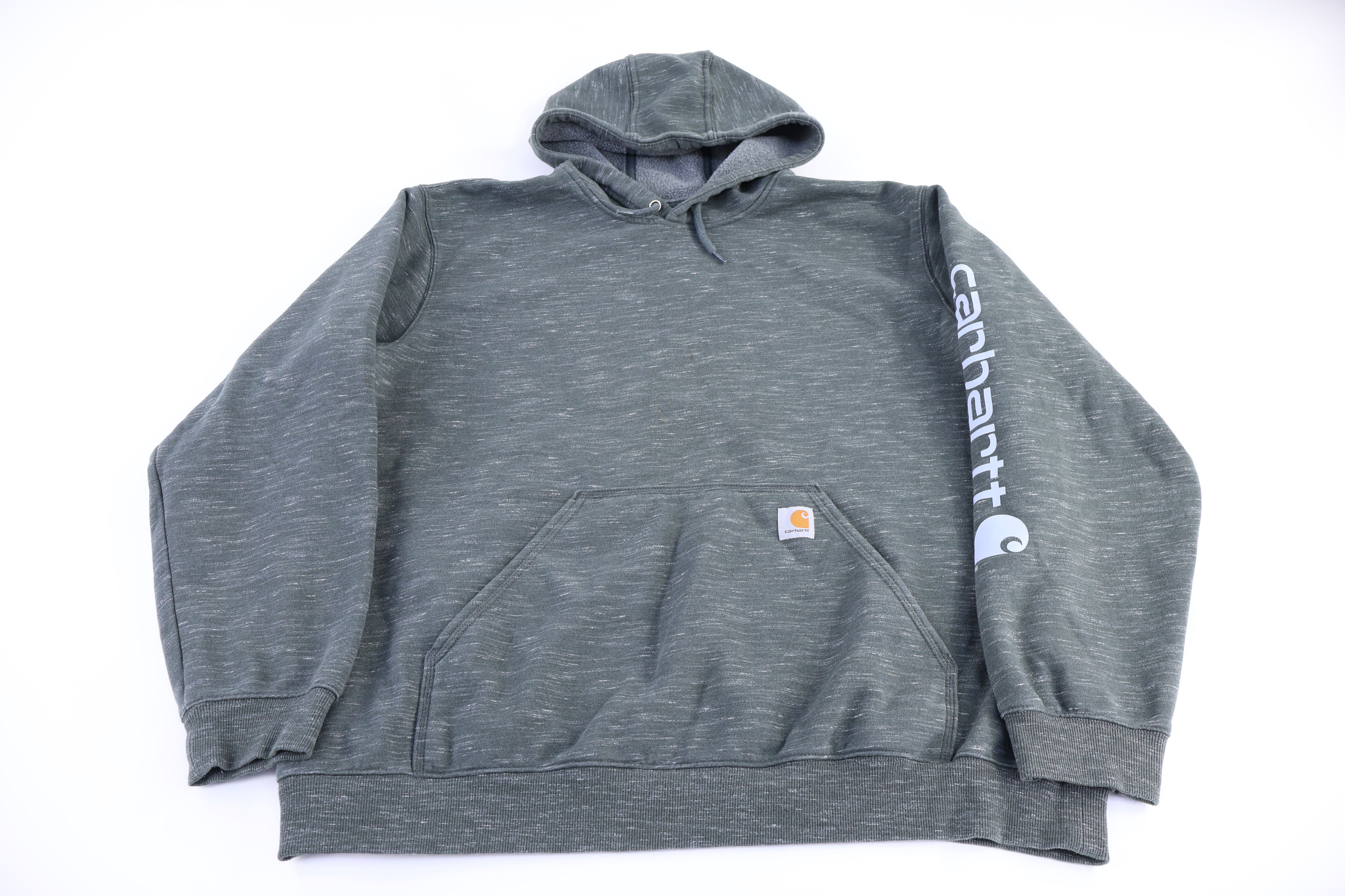 Carhartt Logo Patch Loose Fit Pullover Hoodie