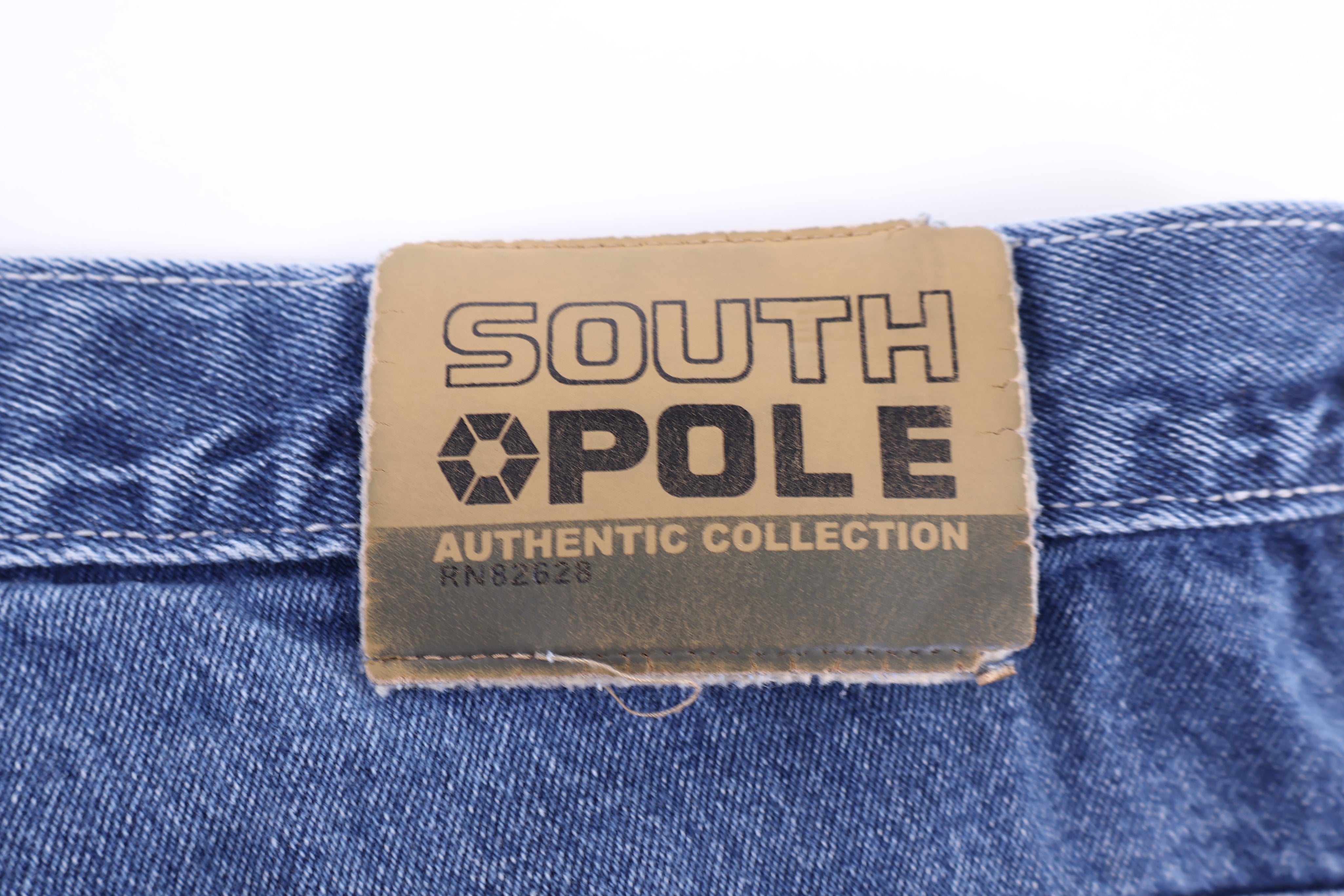 Y2K Southpole Dark Wash Denim Shorts