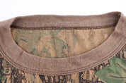 90's Tree Bark Camo Pocket T-shirt