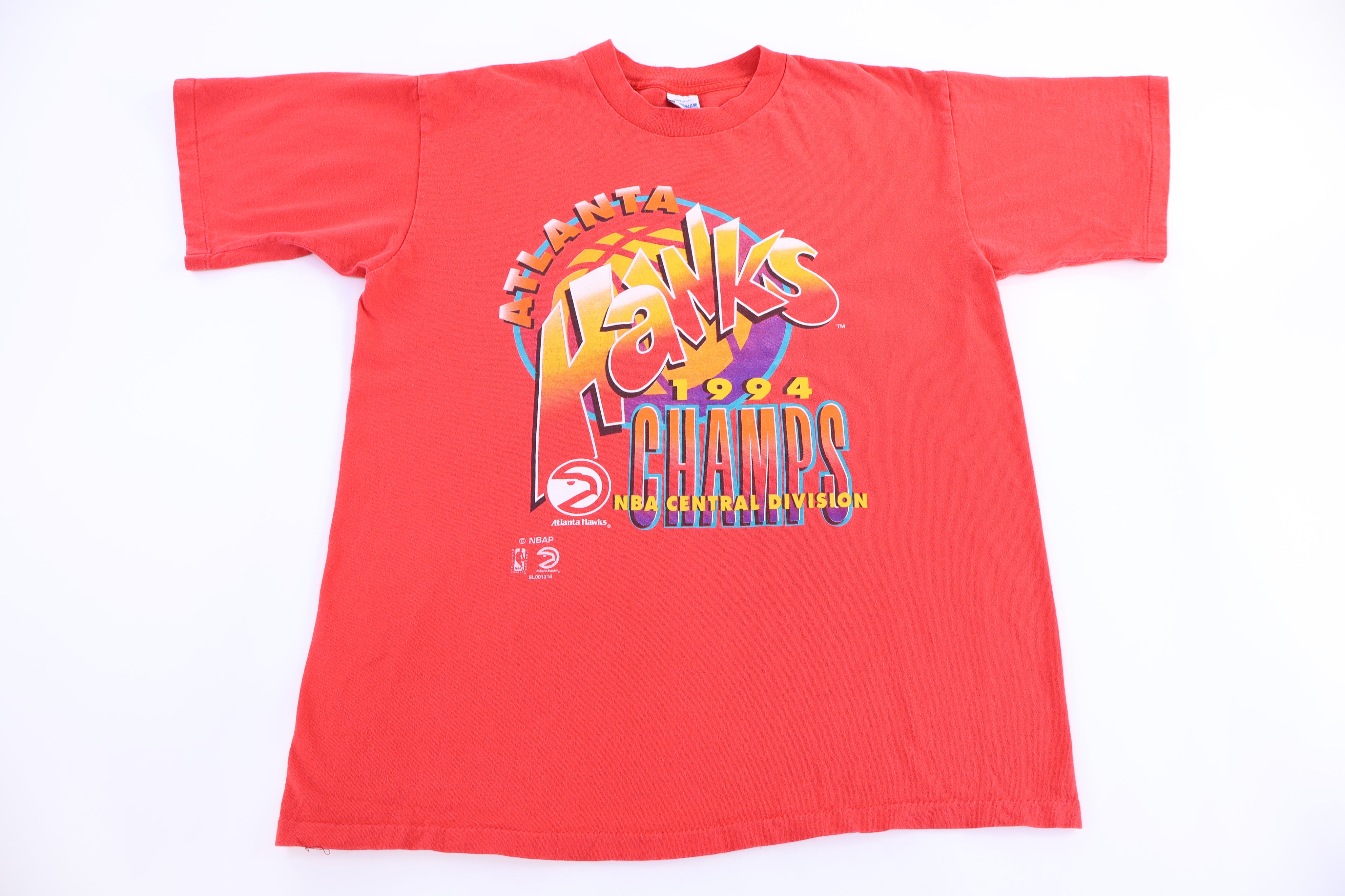 1994 Atlanta Hawks NBA Central Division Champs T-shirt