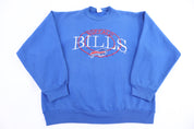 90's Buffalo Bills Football Embroidered Sweatshirt