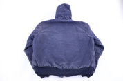 Carhartt Logo Patch Blue Full Zip Jacket