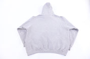 90's Nike Embroidered Center Swoosh Grey Pullover Hoodie