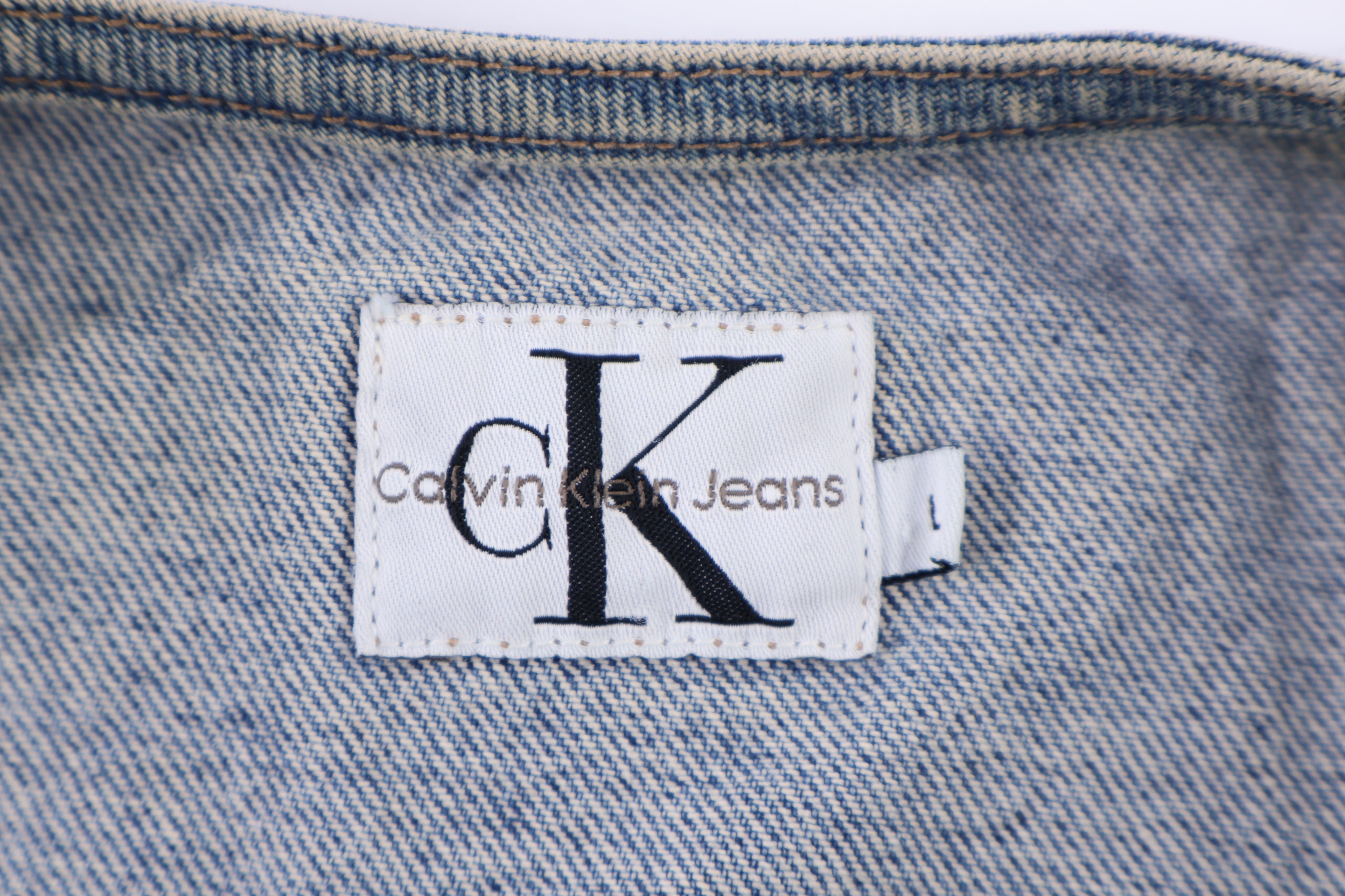 Women's Vintage Calvin Klein Denim Vest