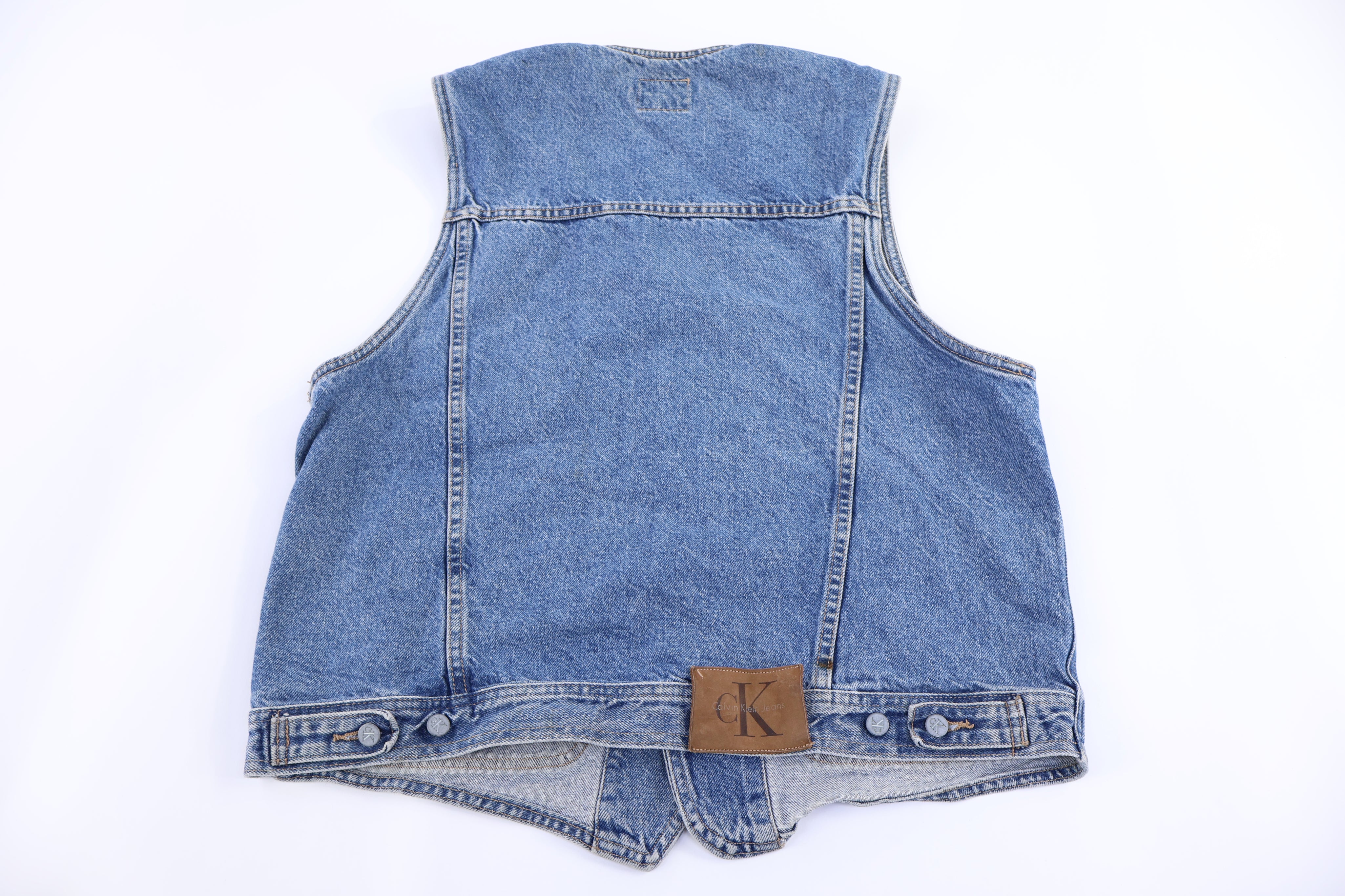 Women's Vintage Calvin Klein Denim Vest