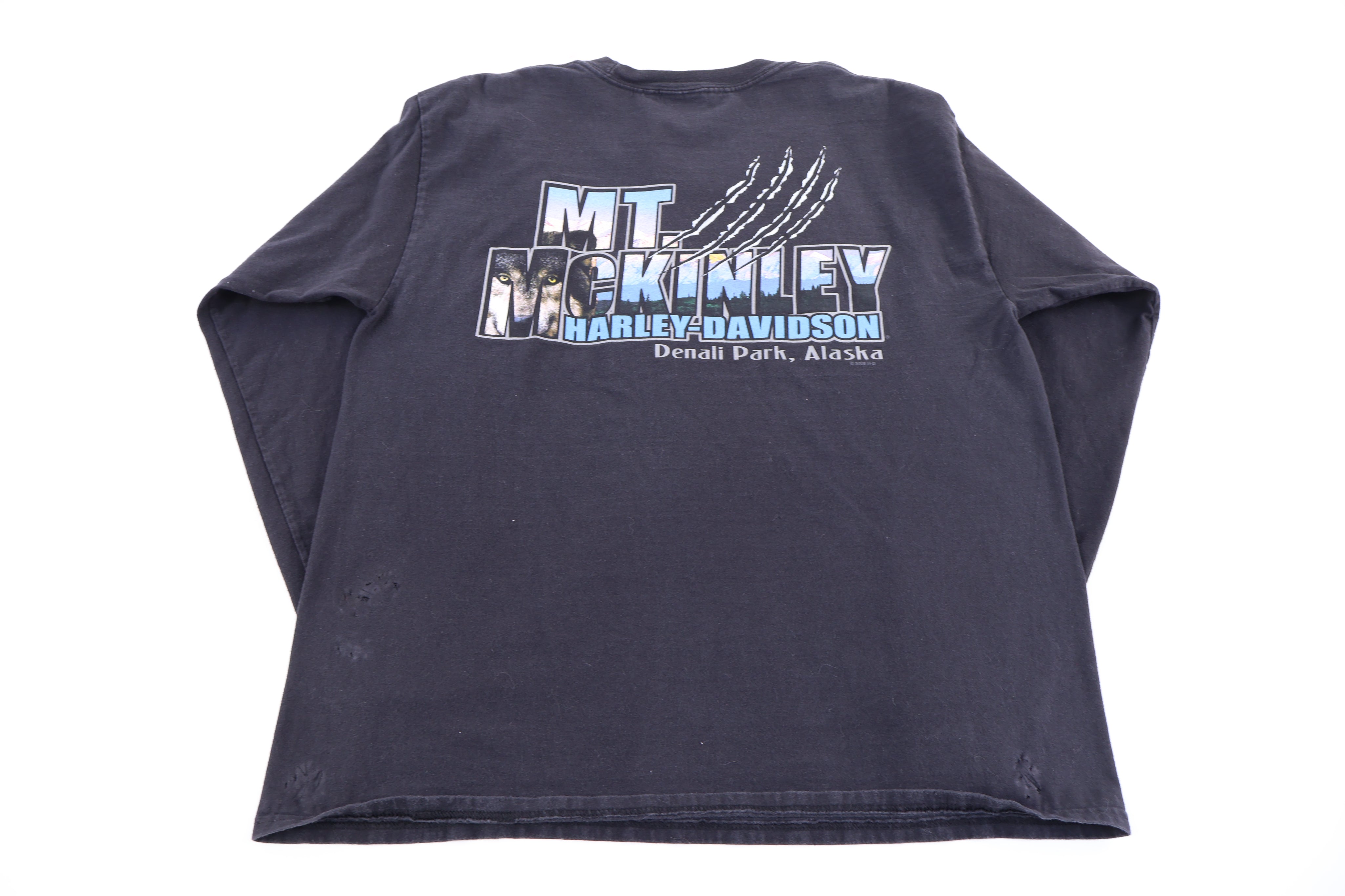 Harley Davidson Motorcycles Alaska LS T-shirt