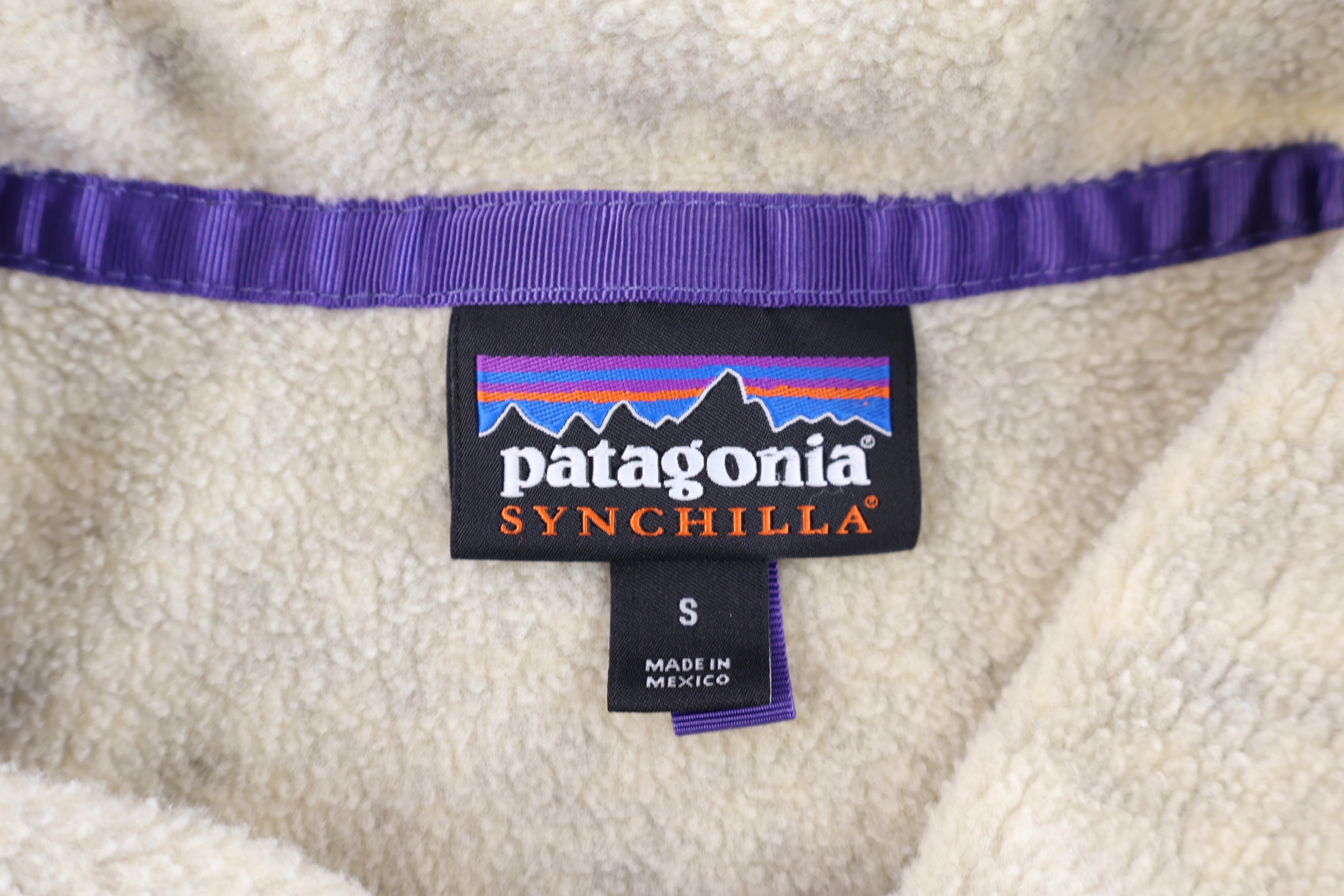 Patagonia Synchilla Logo Patch Snap-T Fleece Pullover