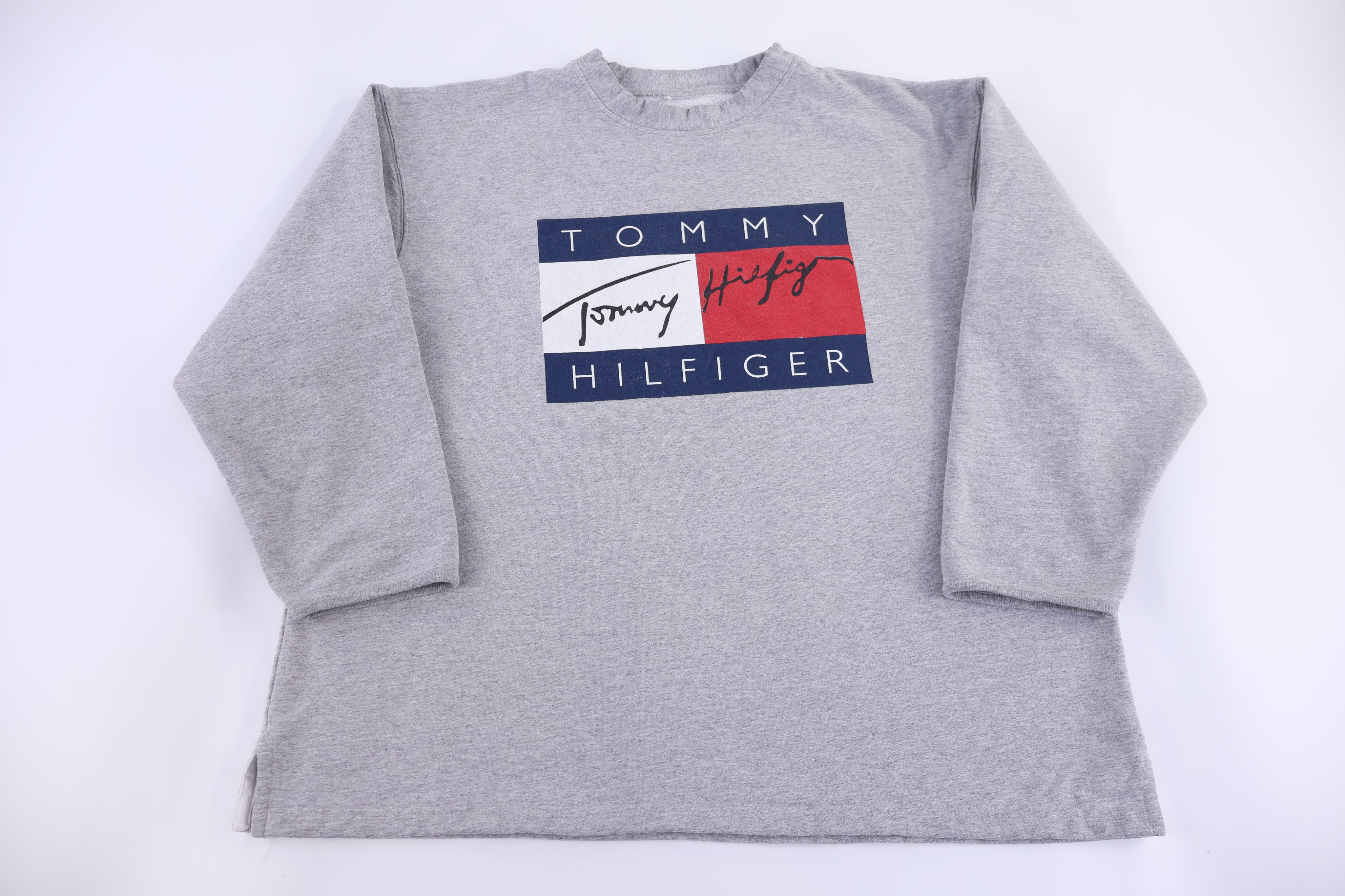Vintage Tommy Hilfiger Grey Pullover