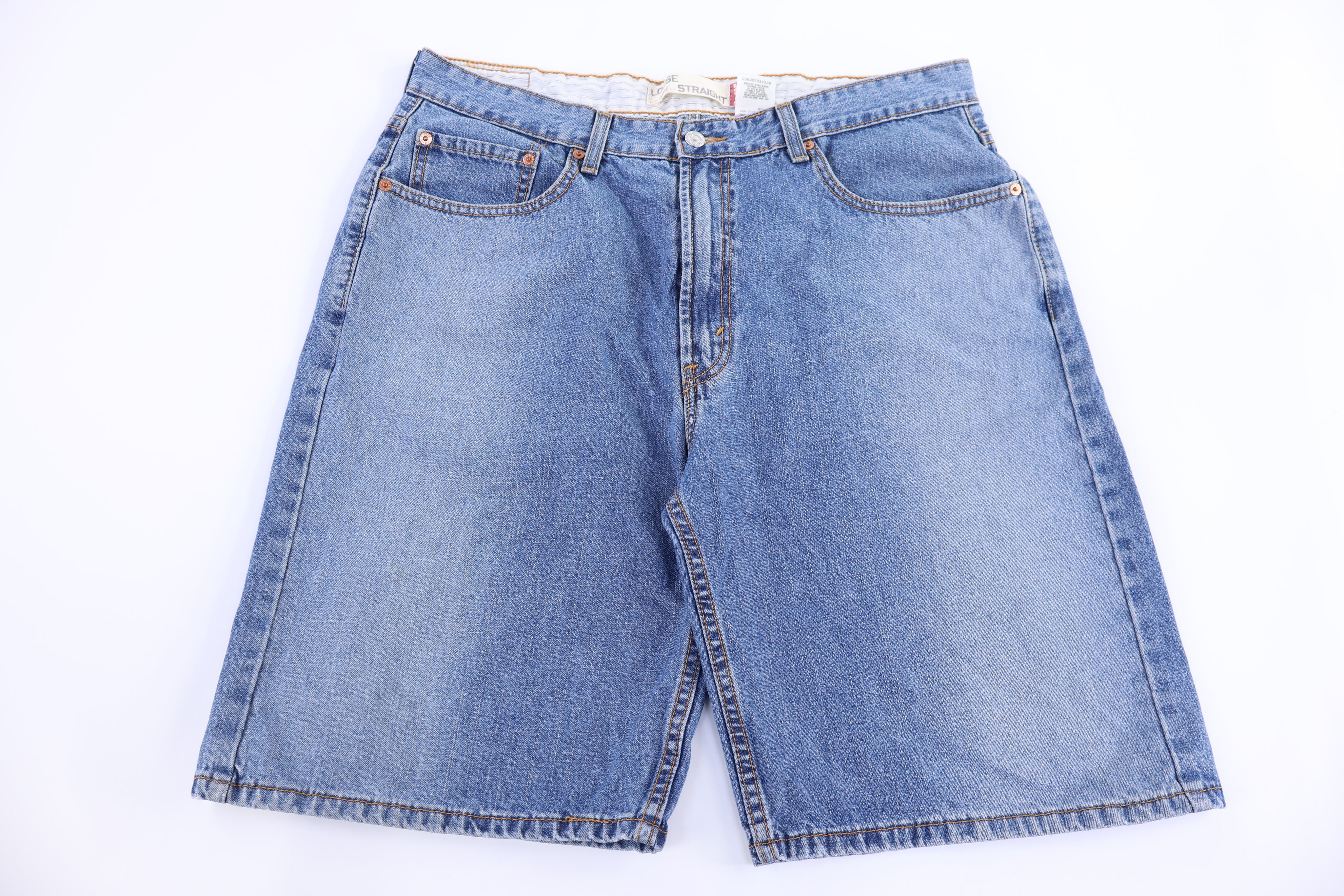 Levi's 569 Loose Straight Denim Shorts