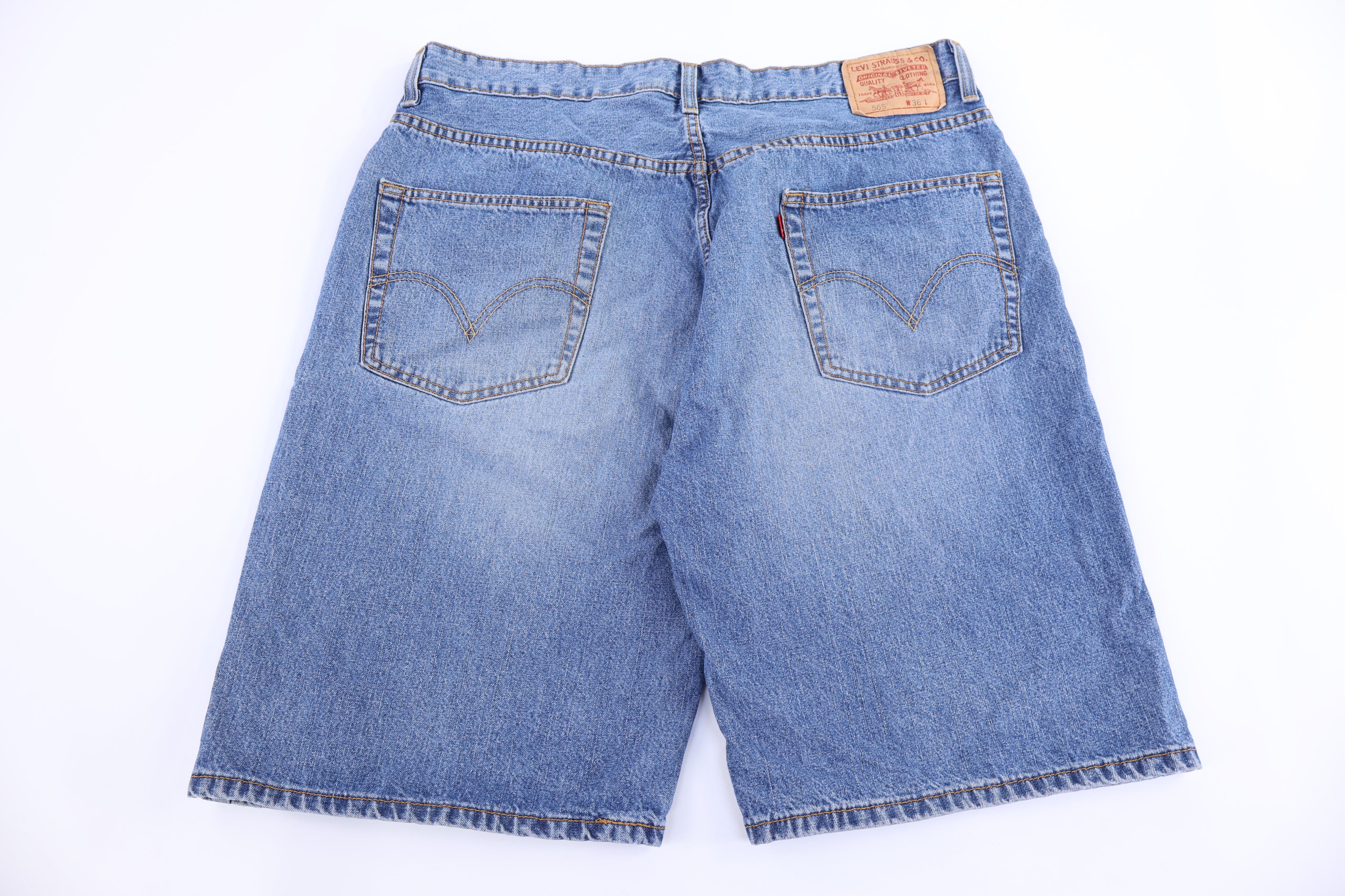 Levi's 569 Loose Straight Denim Shorts