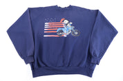 90's Betty Boop Motorcycle Graphic Sweatshirt
