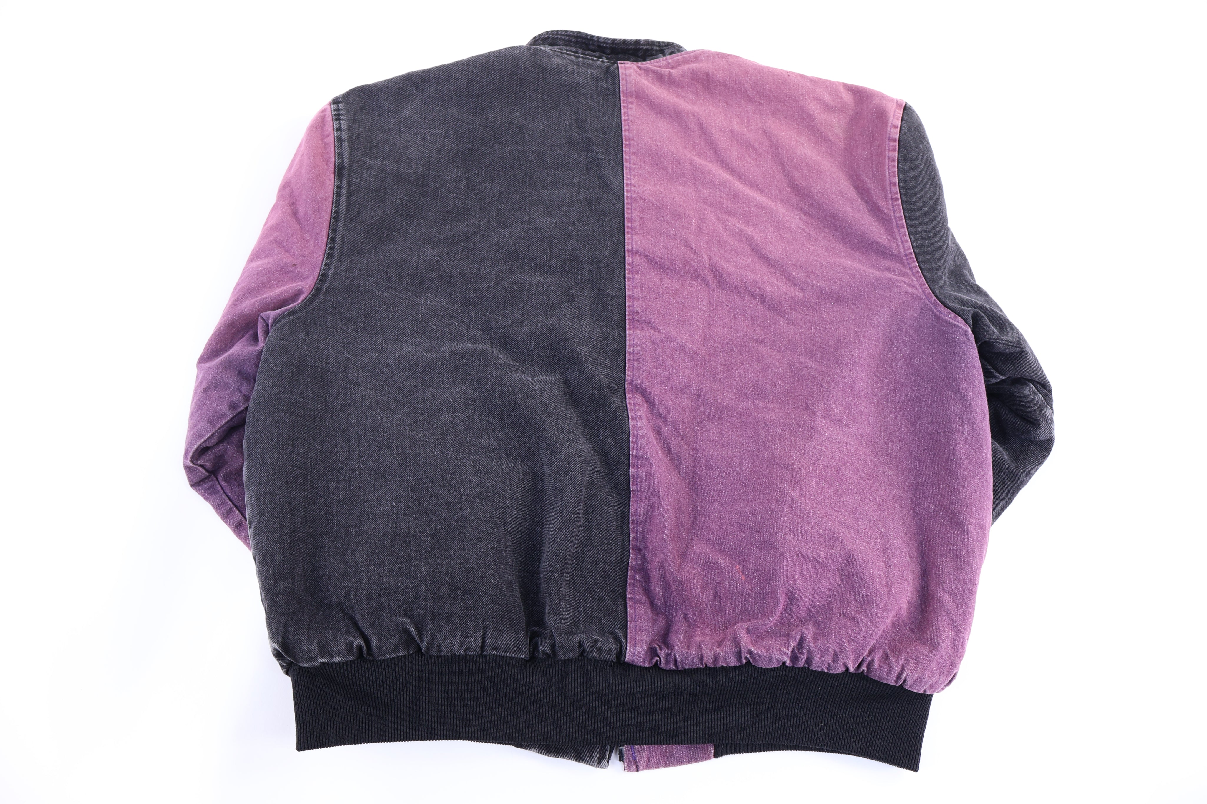 90's Mo Betta Multicolor Full Zip Bomber Jacket