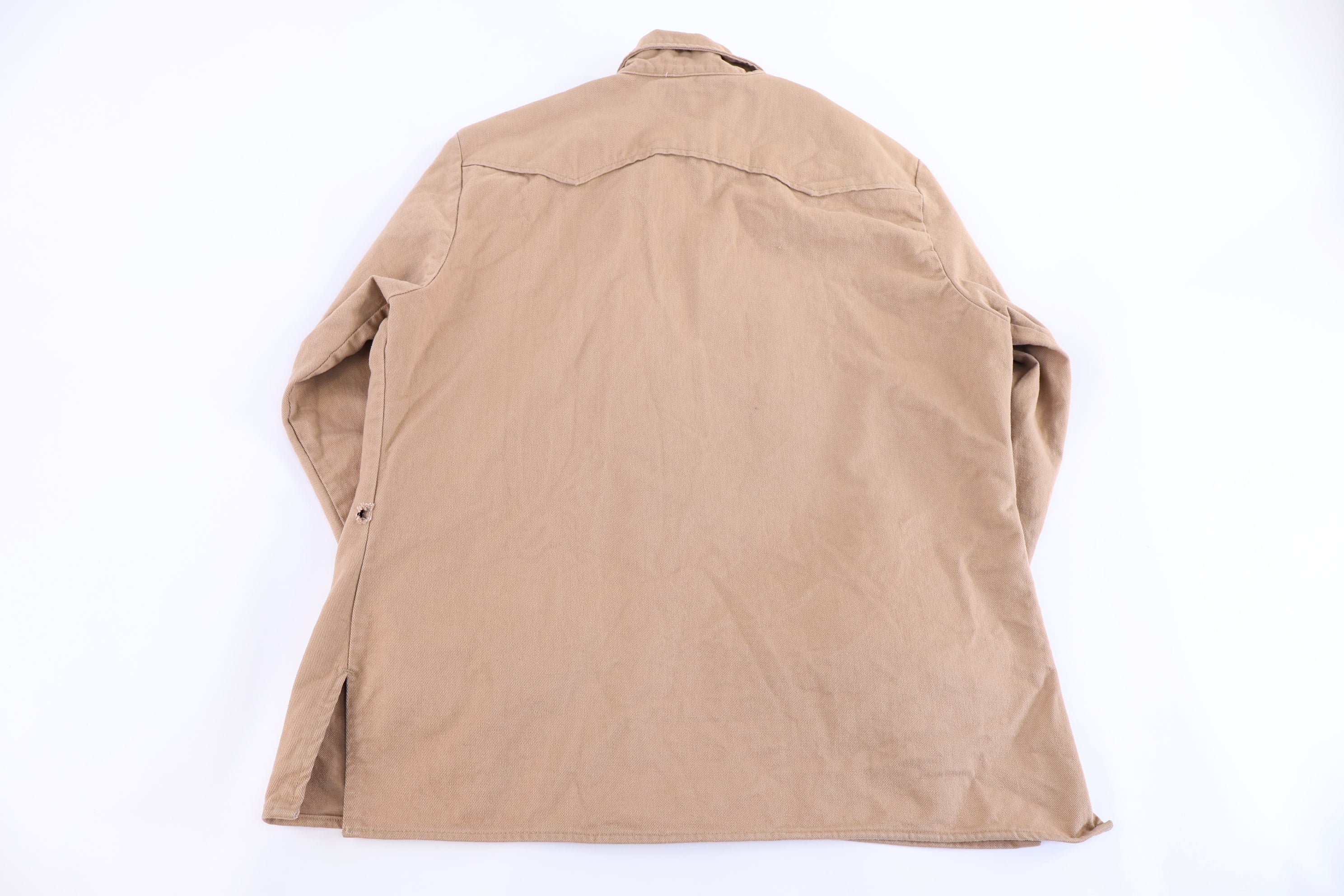 70's Levi's White Tab Brown LS Button Down