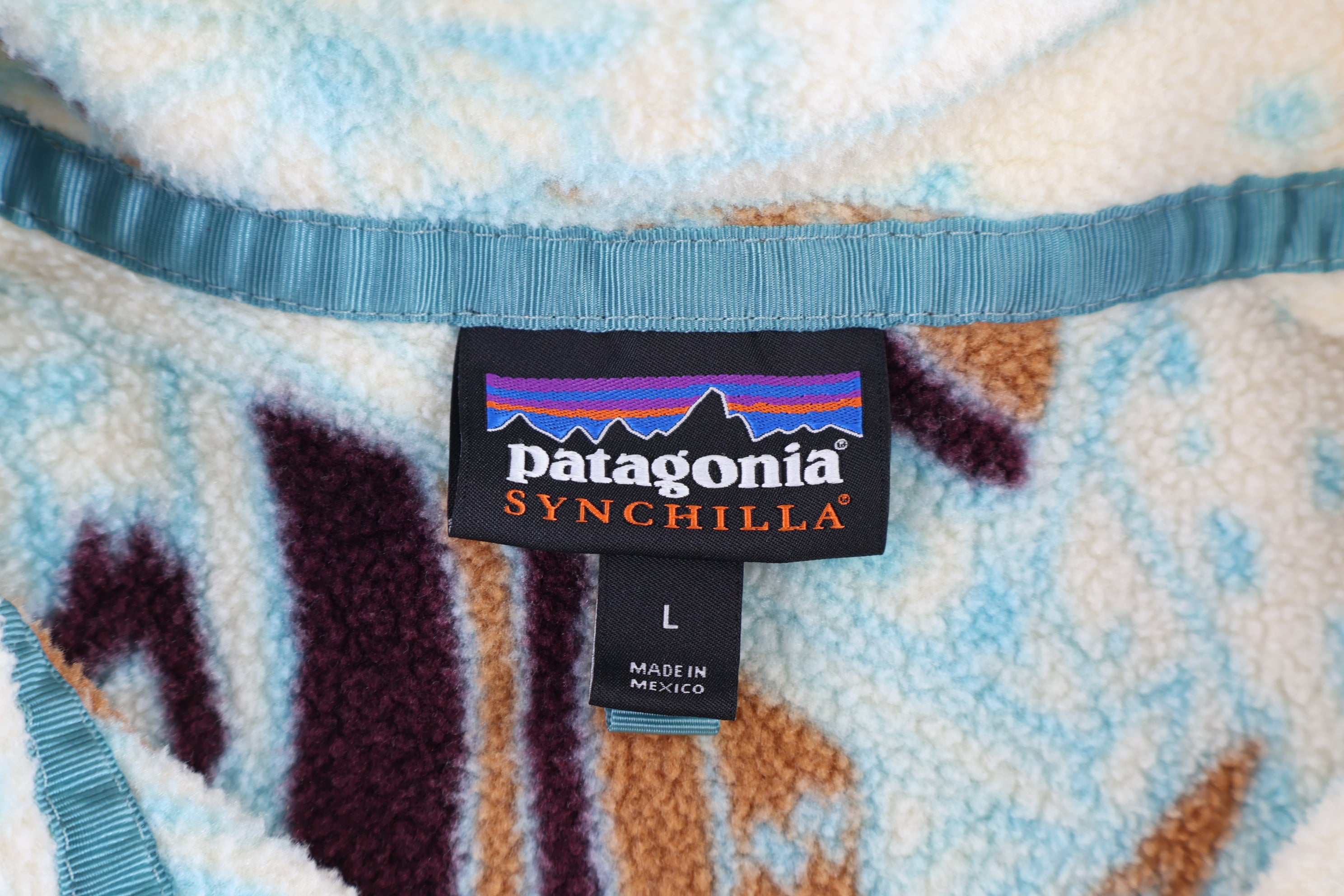 Women's Patagonia Synchilla Logo Patch Snap-T Fleece Pullover