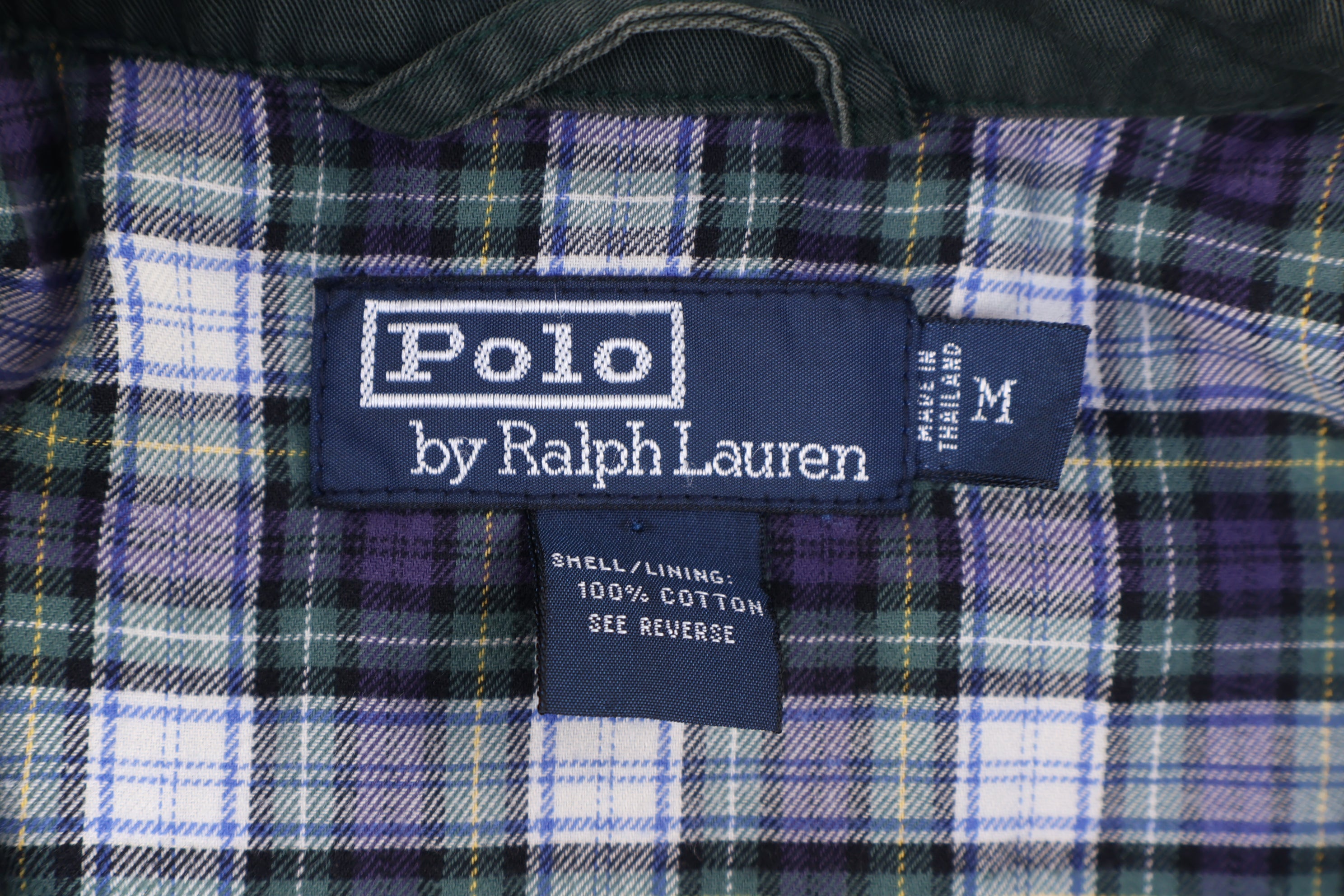 Polo by Ralph Lauren Embroidered Logo Green Full Zip Jacket