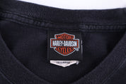 Harley Davidson Motorcycles Flames LS T-shirt