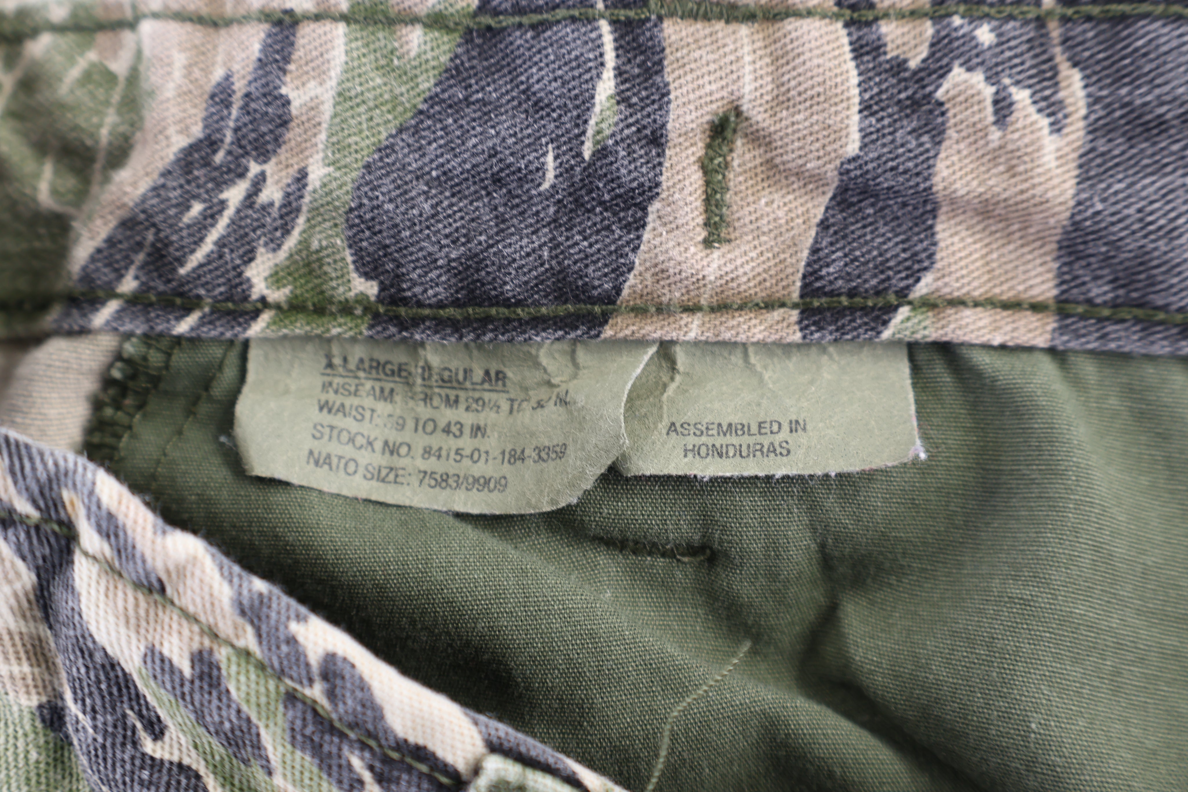 Vintage Camo Cargo Pants