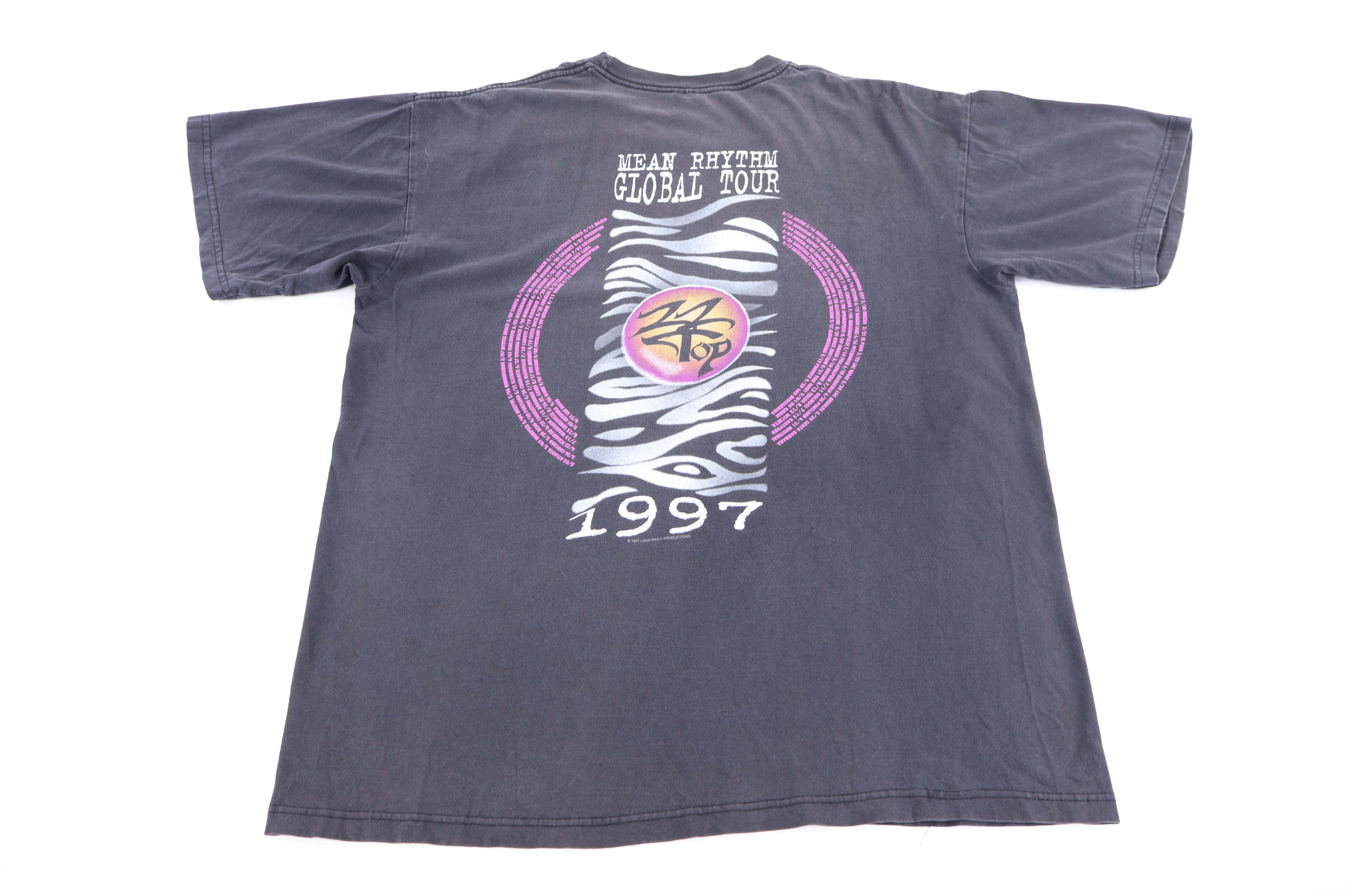 1997 ZZ Top Mean Rhythm Global Tour T-shirt
