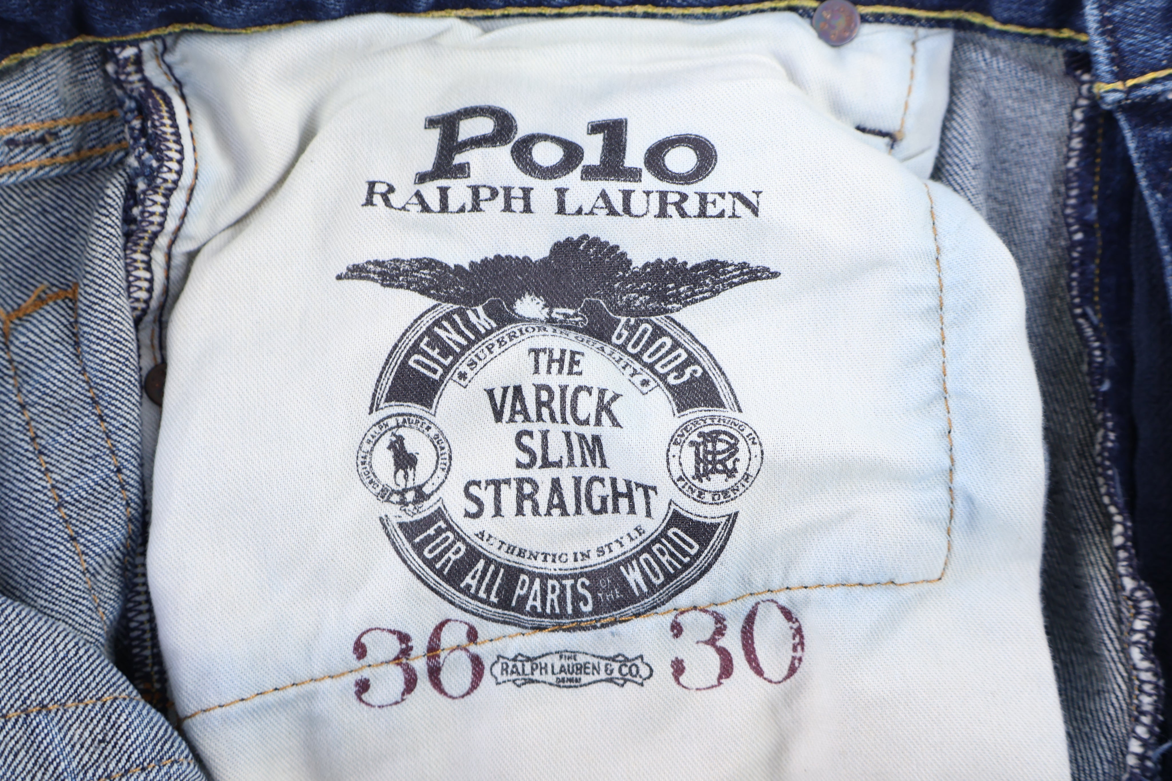 Polo Ralph Lauren Dark Wash Denim Jeans
