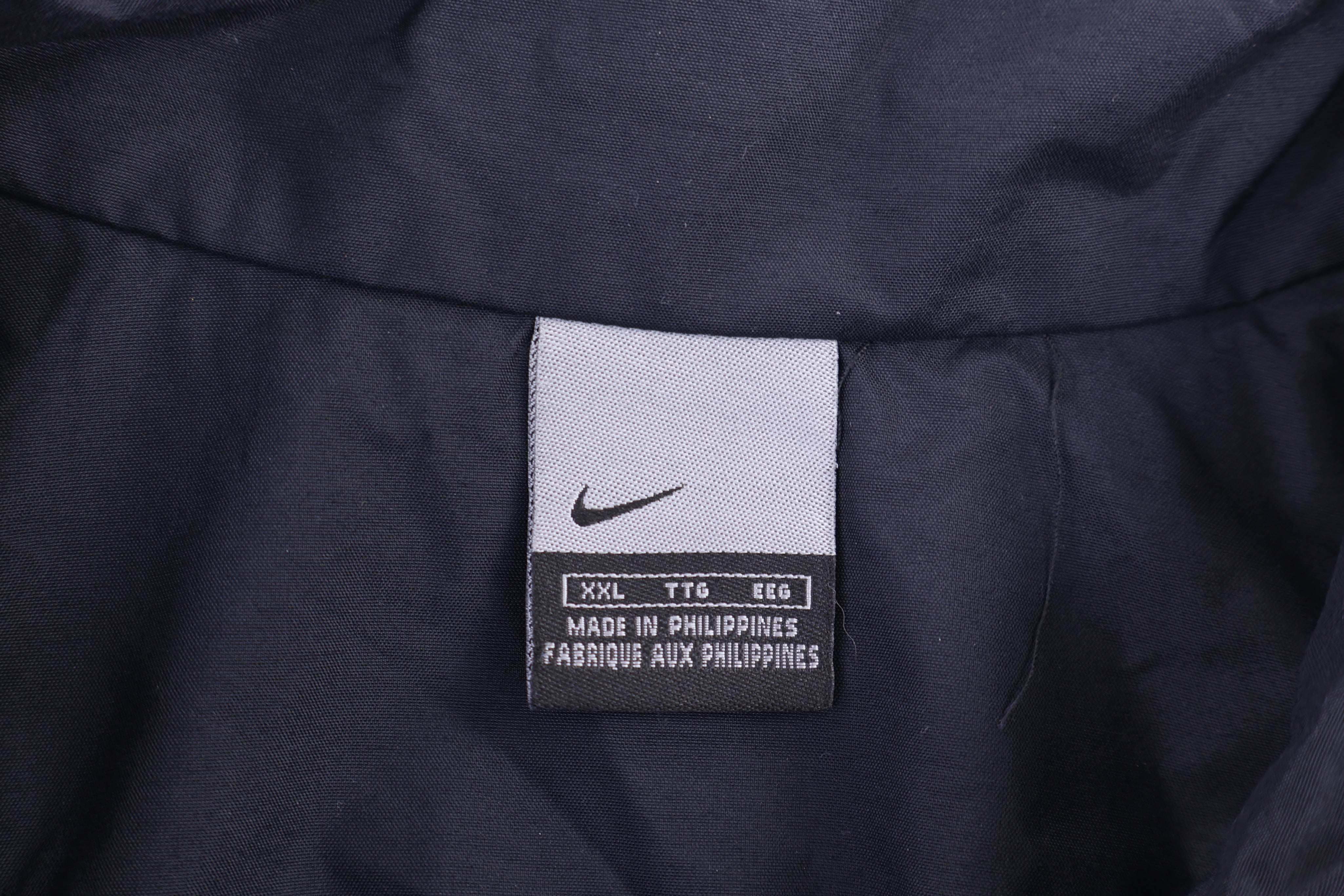 Vintage Nike Embroidered Logo Black & Yellow Windbreaker