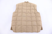 Polo by Ralph Lauren Tan Quilted Full Zip Vest
