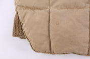 Polo by Ralph Lauren Tan Quilted Full Zip Vest