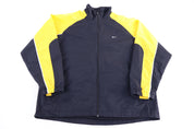 Vintage Nike Embroidered Logo Black & Yellow Windbreaker