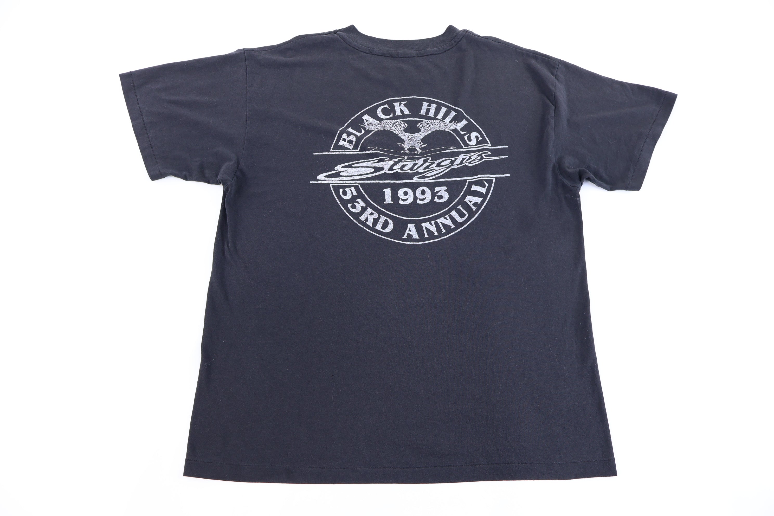 1993 Sturgis Rally Biker Graphic T-shirt