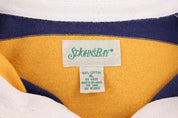Vintage St. John Bay Yellow & Blue LS Button Up