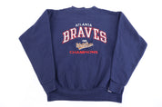 90's Atlanta Braves Baseball Sweatshirt