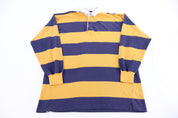 Vintage St. John Bay Yellow & Blue LS Button Up