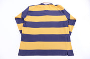 Vintage St. John Bay Yellow & Blue LS Button Up