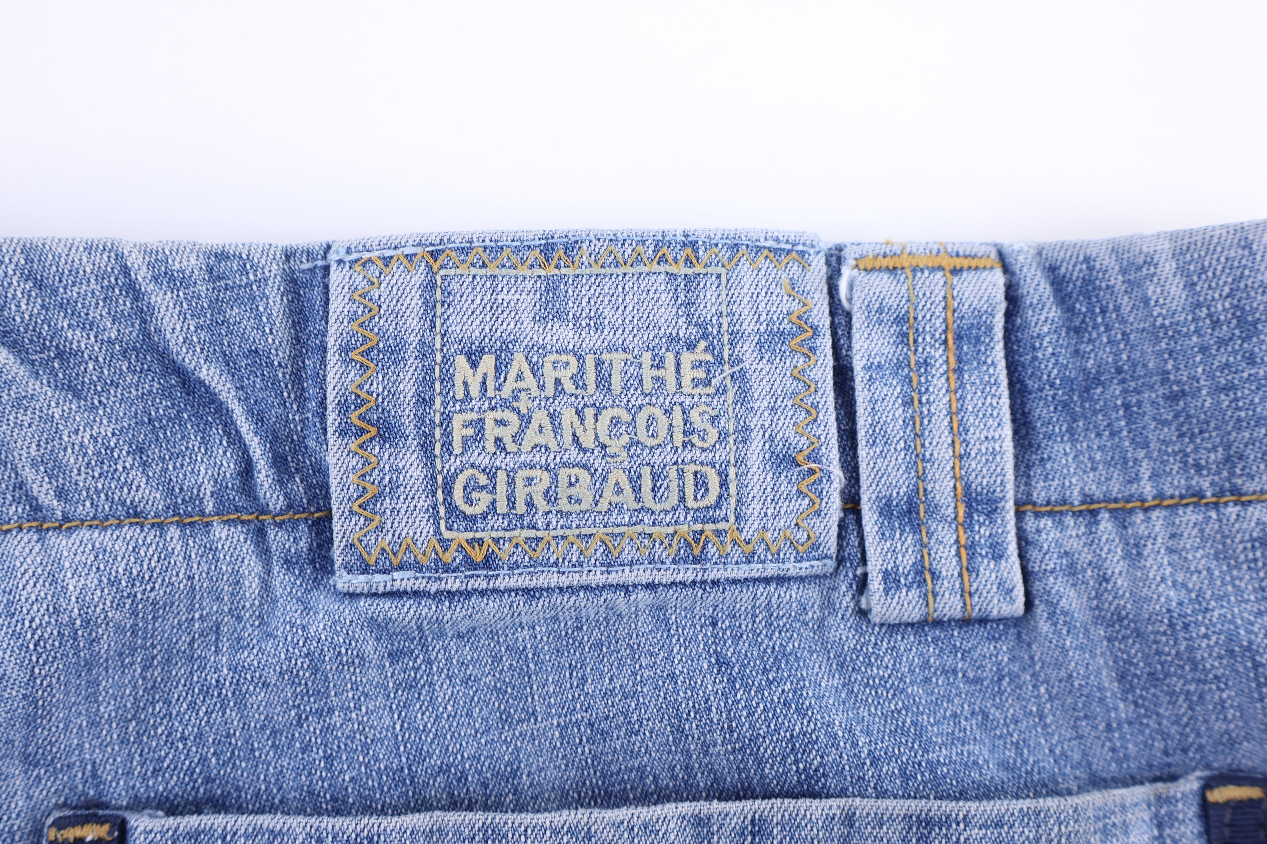 Marithe Francois Girbaud Medium Wash Denim Jeans