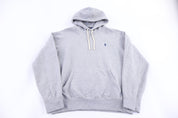 Polo Ralph Lauren Embroidered Logo Grey Pullover Hoodie