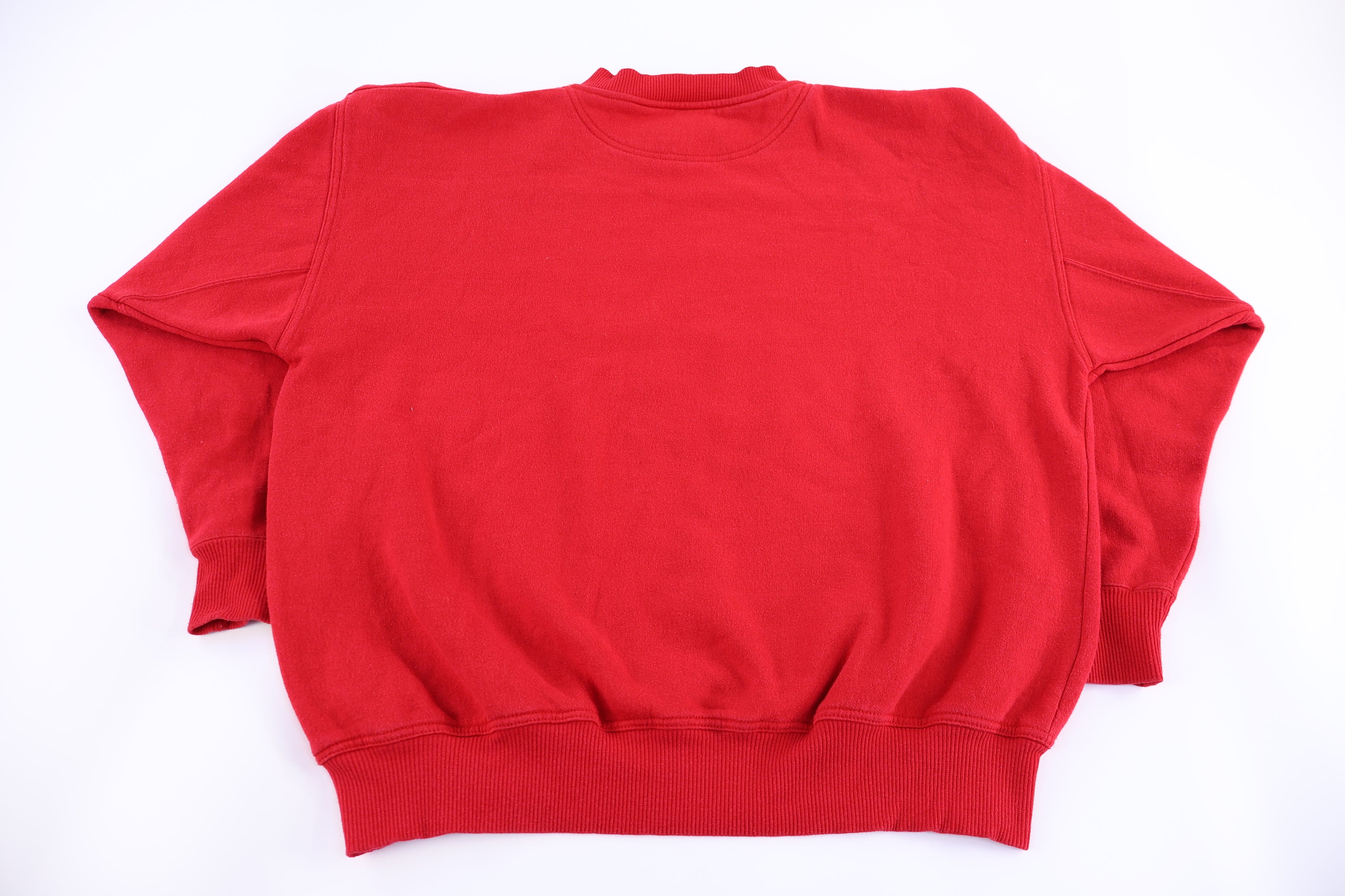 90's Indiana University Embroidered Sweatshirt