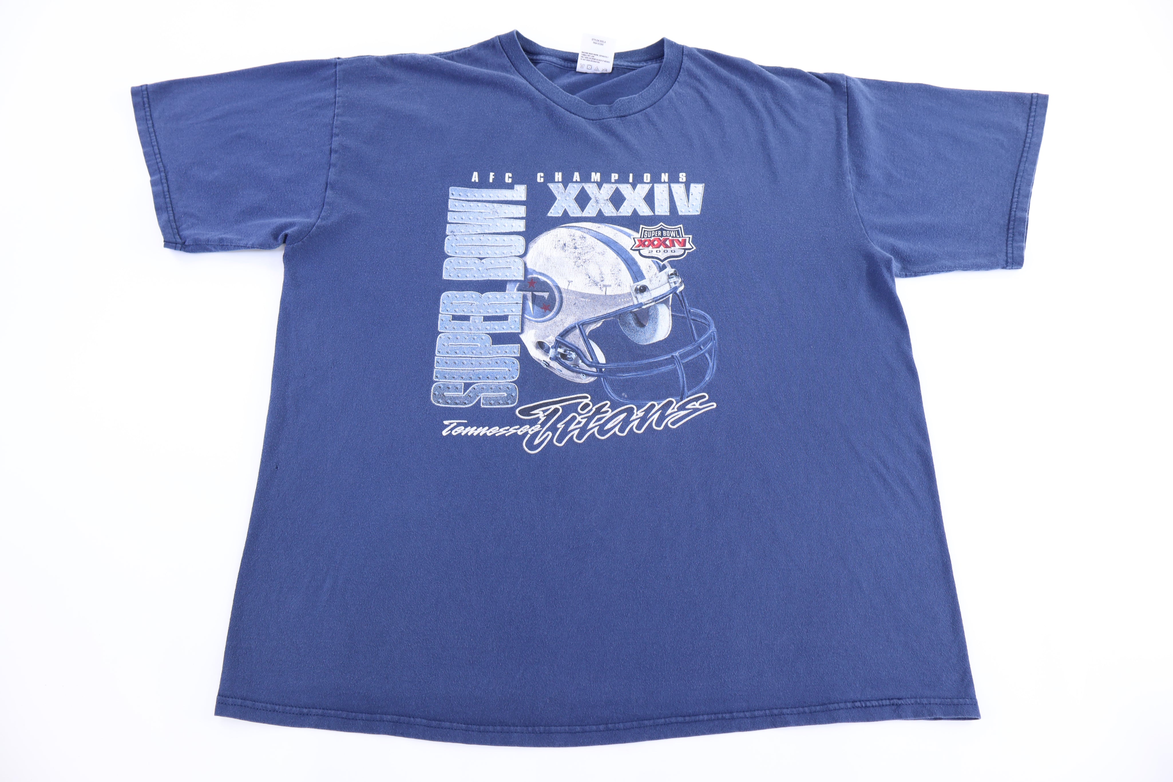 2000 Tennessee Titans Super Bowl AFC Champions T-shirt