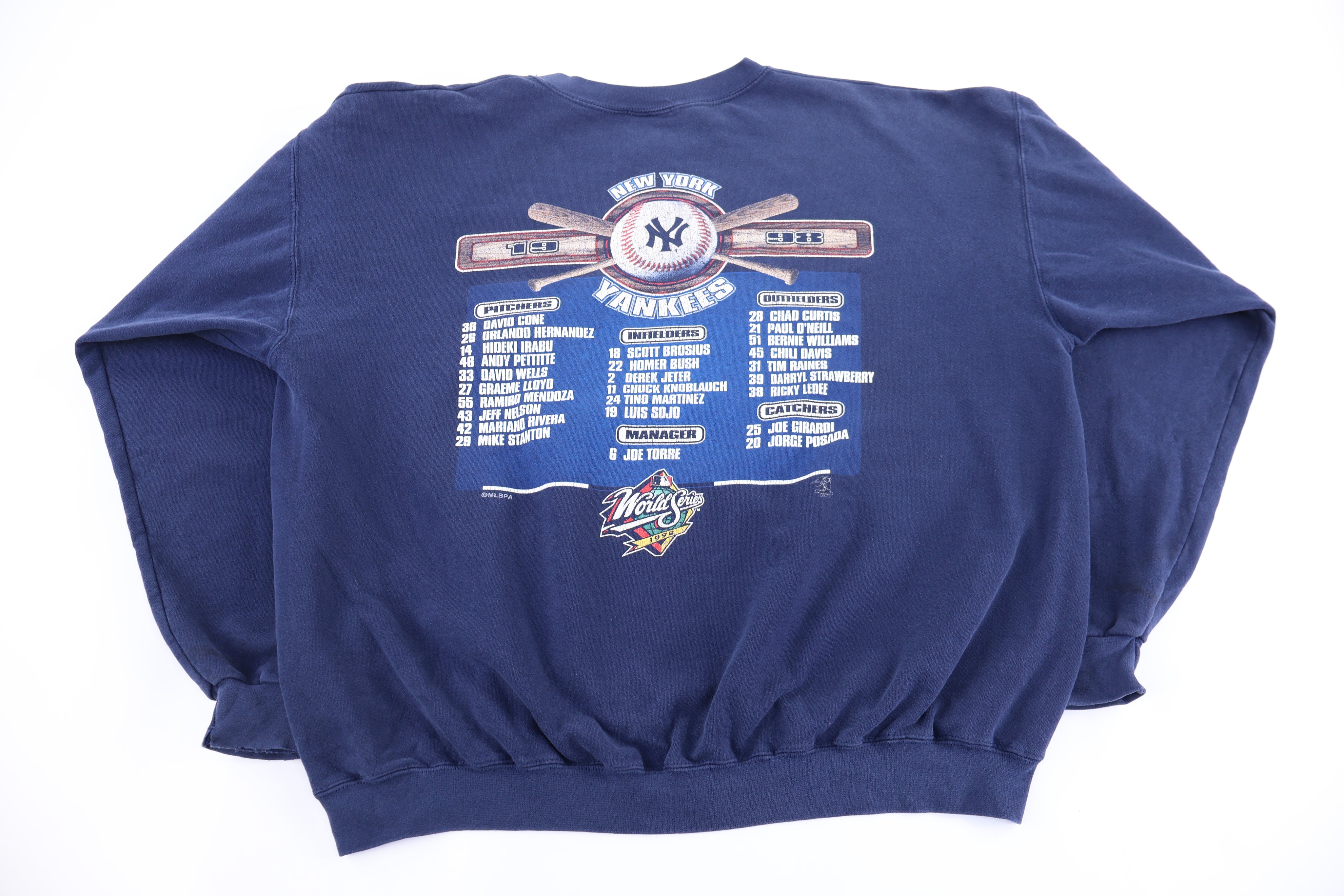 1998 New York Yankees Baseball Sweatshirt