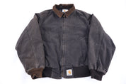90's Carhartt Logo Patch Brown Santa Fe Jacket