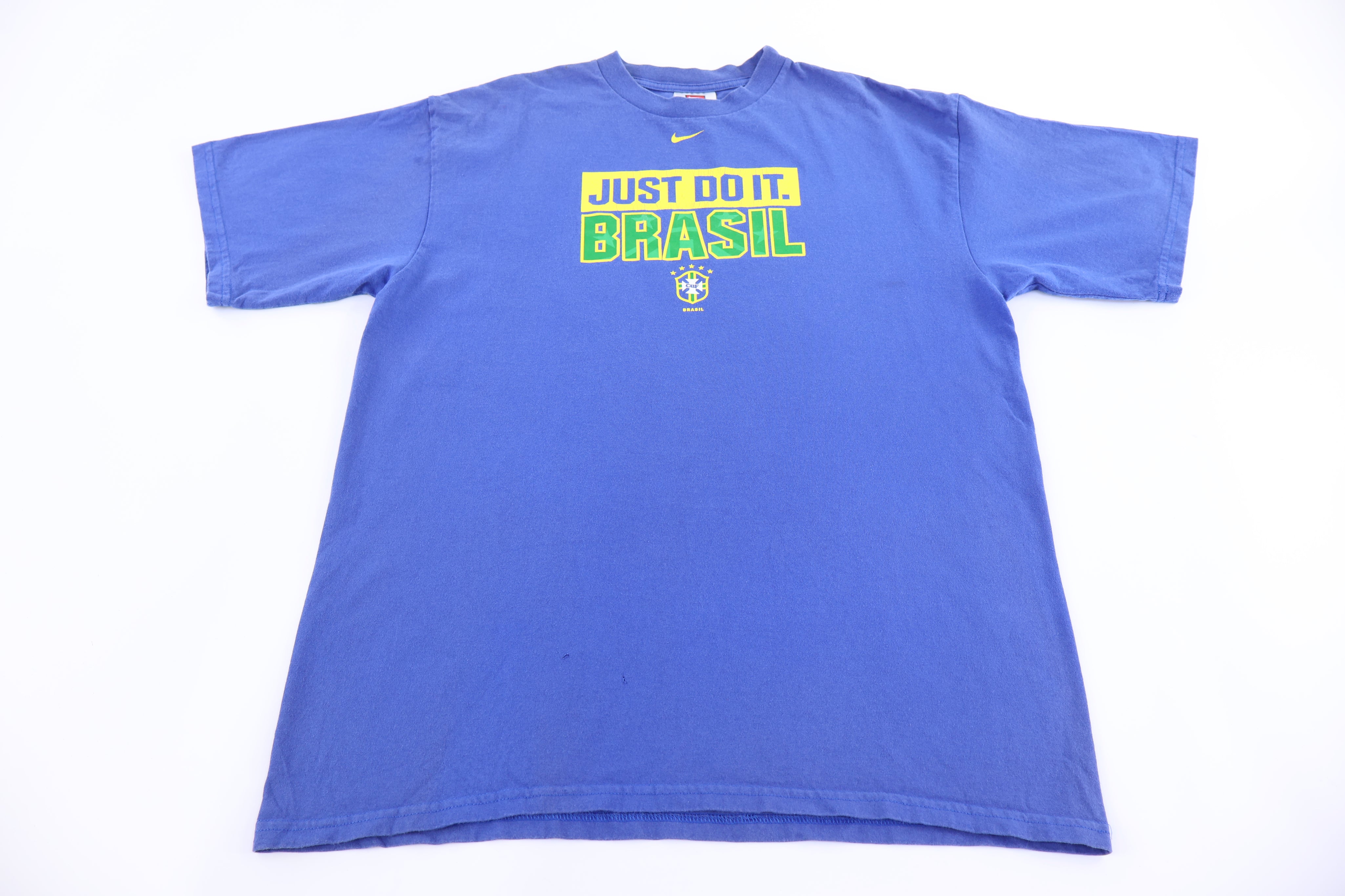Vintage Nike Brazil Soccer Just Do It T-shirt