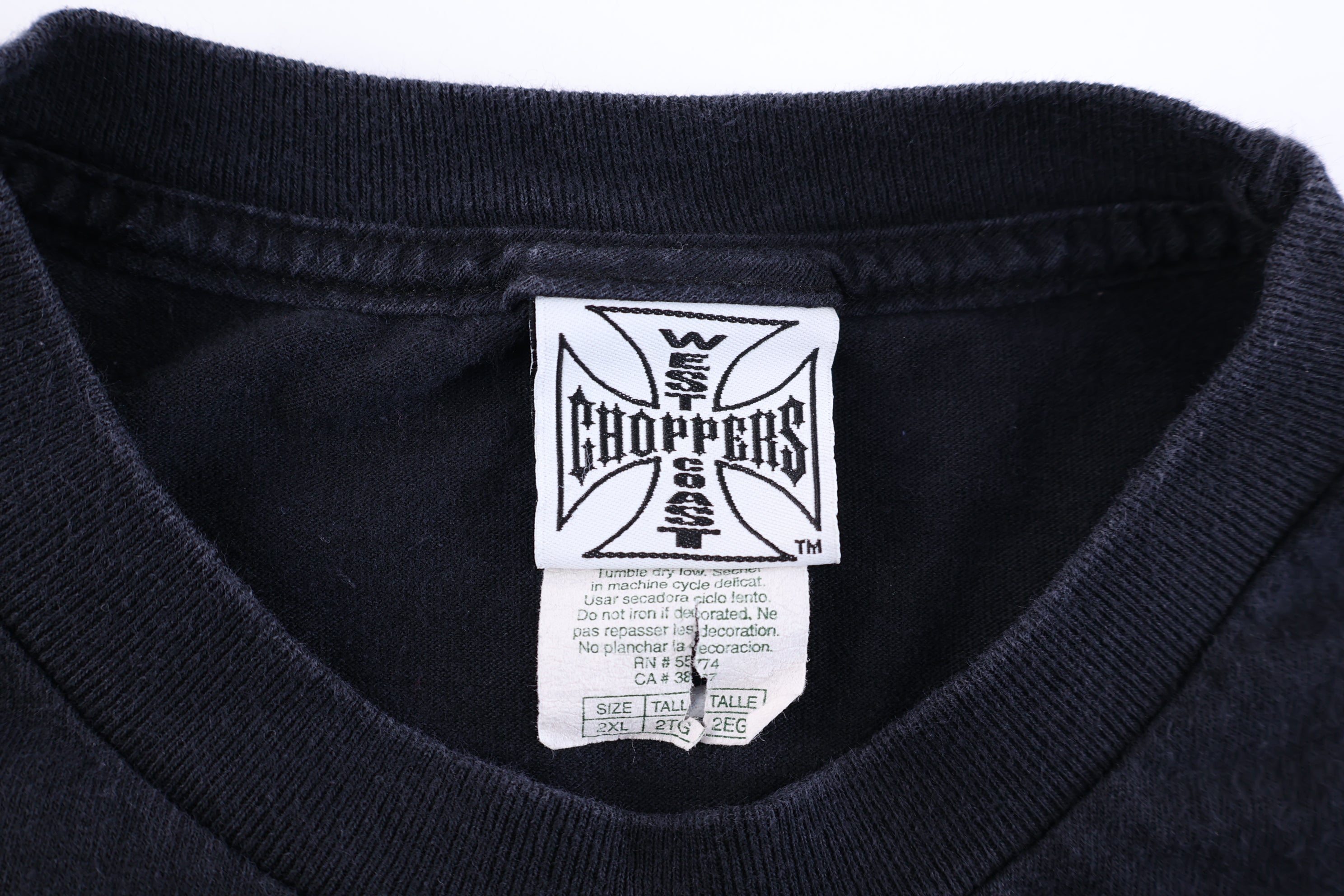 West Coast Choppers Flames LS T-shirt