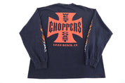 West Coast Choppers Flames LS T-shirt